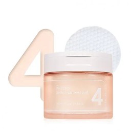 NUMBUZIN No.4 Pore Zero Peeled Egg Toner Pad باد تقشير البشرة وتقليص المسام من نمبوزين