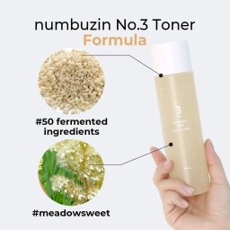 NUMBUZIN No.3 Super Glowing Essence Toner تونر مستخلص للنضارة من نمبوزين - 200 Ml
