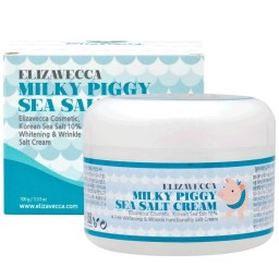 Elizavecca Milky Piggy Sea Salt Cream كريم العناية بالبشرة بملح البحر