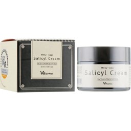 Elizavecca Milky Wear Salicyl Cream كريم تنظيف البشرة وازالة الشوائب من اليزافيكا