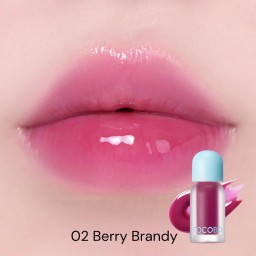 TOCOBO Juicy Berry Plumping Lip Oil زيت الشفاه الملون لزيادة الحجم من توكوبو - 02 Berry Brandy