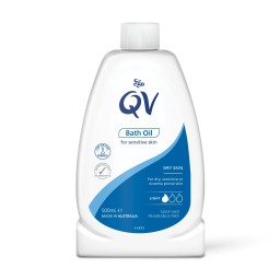 QV Bath Oil for sensitive skin زيت الجسم للبشرة الحساسة من كيو في - 500 Ml