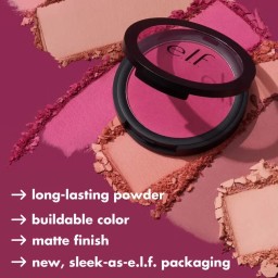ELF Primer Infused Matte Blush أحمر الخدود البرايمر من ايلف - Always Cheeky