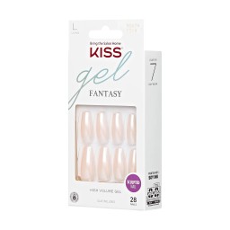 KISS Gel Fantasy Sculpted 28 Nails Glue Included 90679 (Hold Me Closer)