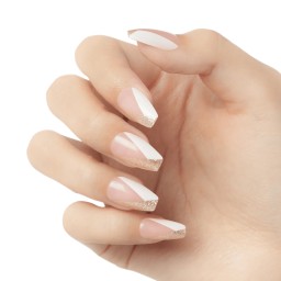 KISS Classy Nails 28 Nails Glue Included CS08 (The BOSS)