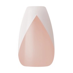 KISS Classy Nails 28 Nails Glue Included KCS04(Silk Dress)