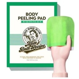 MOM'S BATH RECIPE body peeling pad original ليفة تقشير الجسم من مامز باث ريسيبي