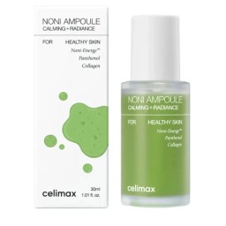 CELIMAX Noni Ampoule Calming + Radiance for Health Skin Noni Energy Panthenol Collagen سيروم البشرة من سيليماكس - 50 Ml
