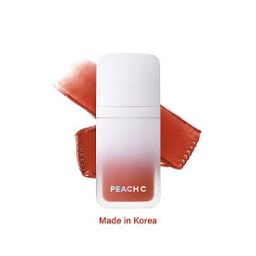 PEACH C BLURRY filter tint تنت الشفاه والخدود المخملي - 04 Flash Red