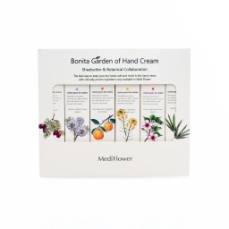MEDIFLOWER Bonita Garden Hand Cream Shea Butter & Botanical Collaboration مجموعة العناية باليدين من ميدفلاور