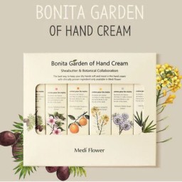 MEDIFLOWER Bonita Garden Hand Cream Shea Butter & Botanical Collaboration مجموعة العناية باليدين من ميدفلاور