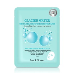 MEDIFLOWER Special Treatment Waterdrop Skin Mask Sheet Mask قناع ورقي للبشرة من ميدفلاور - Collagen