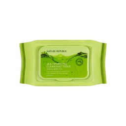 NATURE REPUBLIC Jeju Sparkling Cleansing Tissue مناديل تنظيف الوجه من نيجر ريببلك