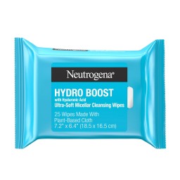 NEUTROGENA Hydro Boost Ultra-Soft Micellar Cleansing Wipes مناديل تنظيف الوجه من نايتروجينا