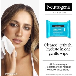 NEUTROGENA Hydro Boost Ultra-Soft Micellar Cleansing Wipes مناديل تنظيف الوجه من نايتروجينا