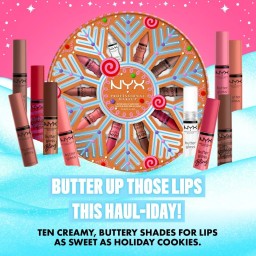 NYX professional makeup butter gloss lip gloss vault palette de gloss pour les levres