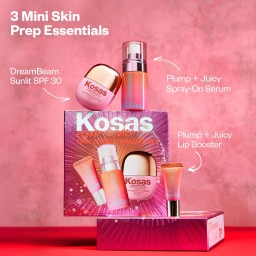 Kosas Plump + Juicy Makeup Prep Skincare Set 3PC