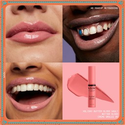 NYX professional makeup butter gloss lip gloss vault palette de gloss pour les levres