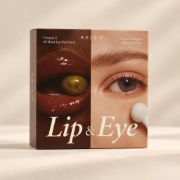 AXIS-Y Lip & Eye Set مجموعة أكسز واي للعناية بالشفاه ومنطقة حول العين