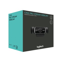 لوجيتك C922 Pro Stream كاميرا ويب للبث بدقة Full HD 1080p Logitech C922 Pro Stream 1080p Webcam