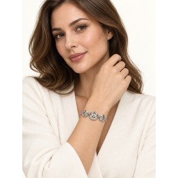 سوار نسائي من الفضة الايطاليه Women’s Italian Sterling Silver 925 Bracelet