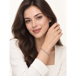 سوار نسائي من الفضة الايطاليه Women’s Italian Sterling Silver 925 Bracelet