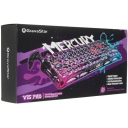 جرافاستار Mercury V75 Pro CG لوحة مفاتيح ألعاب ميكانيكية Hall Effect GravaStar Mercury V75 Pro CG Hall Effect Gaming Keyboard