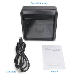 قارئ باركود سلكي UL 2D MP8000 UL Wire 2D MP8000 Barcode Reader