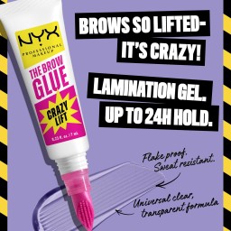 جل رفع وتثبيت الحواجب من نيكس NYX The Brow Glue Crazy Lift Brow Lamination Gel