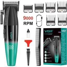 ماكينة حلاقة احترافية VGR V-003 بشاشة رقمية VGR V-003 Professional Hair Clipper
