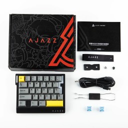 لوحة مفاتيح AJAZZ AK029 (أسود وأصفر) AJAZZ AK029 Keyboard (Black Yellow)