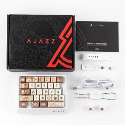 لوحة مفاتيح AJAZZ AK029 (مفتاح Meow) باللون البني AJAZZ AK029 Keyboard (Meow  Switch )Brown
