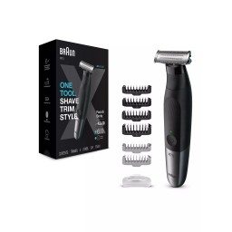 ماكينة حلاقة وتشذيب براون أصلية سيرياس XT5 للجسم والوجه - موديل XT5200 (Braun All-in-One Series XT5 - Braun All in one Series XT5 XT 5200 B&F