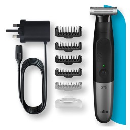 ماكينة حلاقة وتشذيب براون أصلية سيرياس XT5 للجسم والوجه - موديل XT5100 (Braun All-in-One Series XT5 - XT5100 Body & Face) Braun All in one Series XT5 XT 5100 B&F