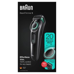 ماكينة تشذيب وحلاقة اللحية براون سيرياس 3 - موديل BT3321 Braun Beard  Trimmer 3 BT3321