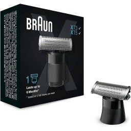 شفرة وملحق ماكينة تشذيب اللحية براون أصلية - موديل XT10 Braun Beard Trimmer Attachment XT10 XT3&XT5