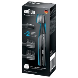ماكينة براون الدقيقة لتحديد وتشذيب شعر الوجه والتفاصيل - موديل PT5010 Braun Precision Trimmer PT5010