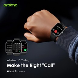 ساعة Oraimo الذكية Oraimo OSW-805 بلون الكروم الفاتح Oraimo Smart watch oraimo OSW-805 Light Chrome