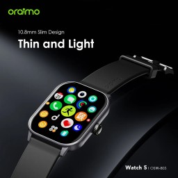 ساعة Oraimo الذكية Oraimo OSW-805 بلون الكروم الفاتح Oraimo Smart watch oraimo OSW-805 Light Chrome