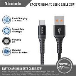 كابل بيانات MC Type-C بطول 3 أمتار MC Type-C Data Cable 3m