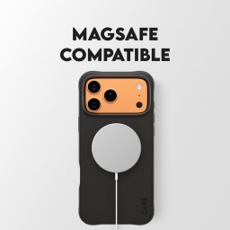 كفر عصري بلون سامبا الأسود مع دعم MagSafe للايفون 17 برو ماكس CARE by PanzerGlass® Fashionable Case Samba Black w. MagSafe iPhone 17 Pro Max