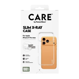 كفر عصري شفاف X-Ray Soft Basic للايفون 17 برو ماكس CARE by PanzerGlass® Fashionable Case Transparent X-Ray Soft Basic iPhone 17 Pro Max