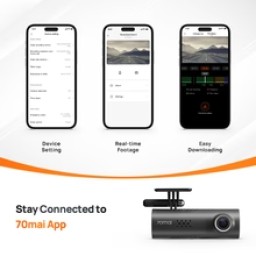 كاميرا داش كام 70Mai M200 الأمامية بدقة 1080 بكسل 70Mai Dash Cam M200 Front 1080P