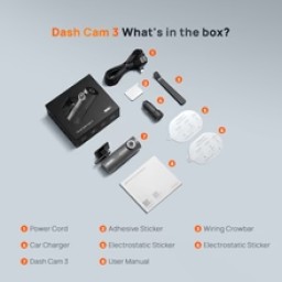 كاميرا داش كام 70Mai M200 الأمامية بدقة 1080 بكسل 70Mai Dash Cam M200 Front 1080P