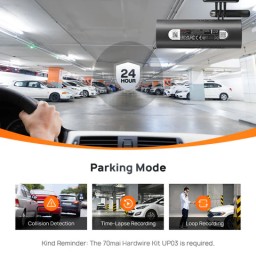 كاميرا داش كام 70Mai M200 الأمامية بدقة 1080 بكسل 70Mai Dash Cam M200 Front 1080P