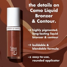 ايلف برونزر e.l.f. Camo Liquid Bronzer & Contour