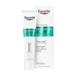 مرطب يوسيرين ديرموبيور بالساليسيليك أسيد لتنظيم الدهون Eucerin DermoPure Matifying Fluid with Salicylic Acid