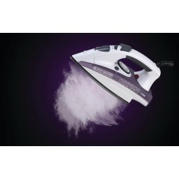 مكواة بخار من بلاك+ديكر X1750-B5 ذو قاعدة غير لاصقة 1750واط Black&Decker X1750-B5 1750W STEAM IRON WITH NONSTICK SOLEPLATE