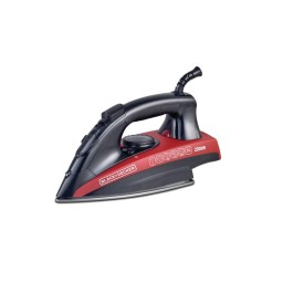مكواة بخار من بلاك+ديكر X2200-B5 ذو قاعدة غير لاصقة 2200واط Black&Decker X2200-B5 2200W STEAM IRON WITH NONSTICK SOLEPLATE