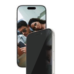 لاصق شاشة بفلتر خصوصية للايفون 17 برو Privacy Glass - Ultra Wide Fit